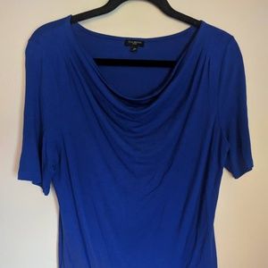 TALBOTS SCOOP NECK TOP